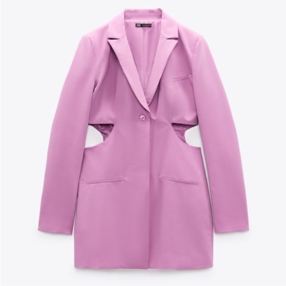 Zara Cut Out Blazer Dress